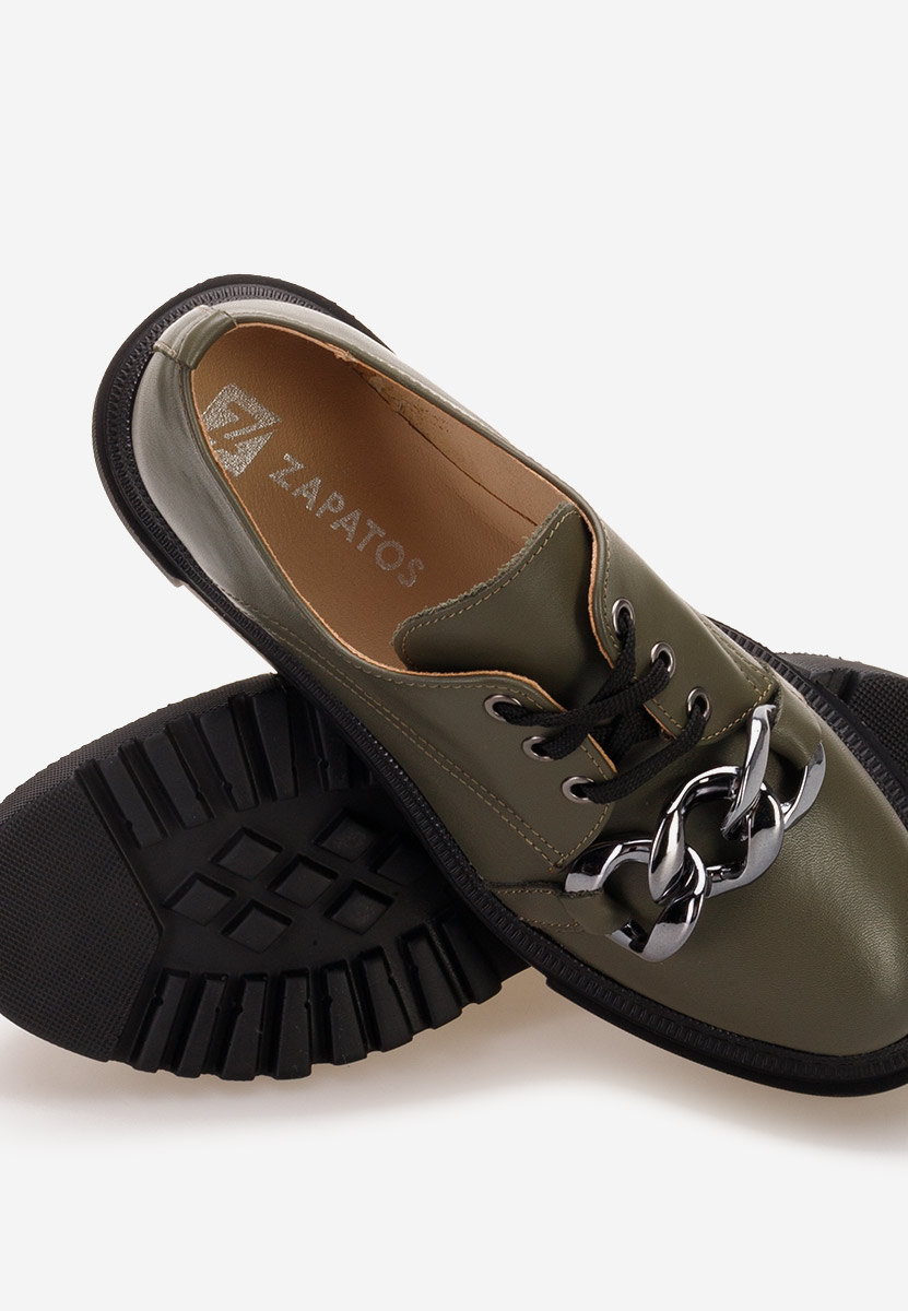 Scarpe basse donna pelle Vorea Cachi