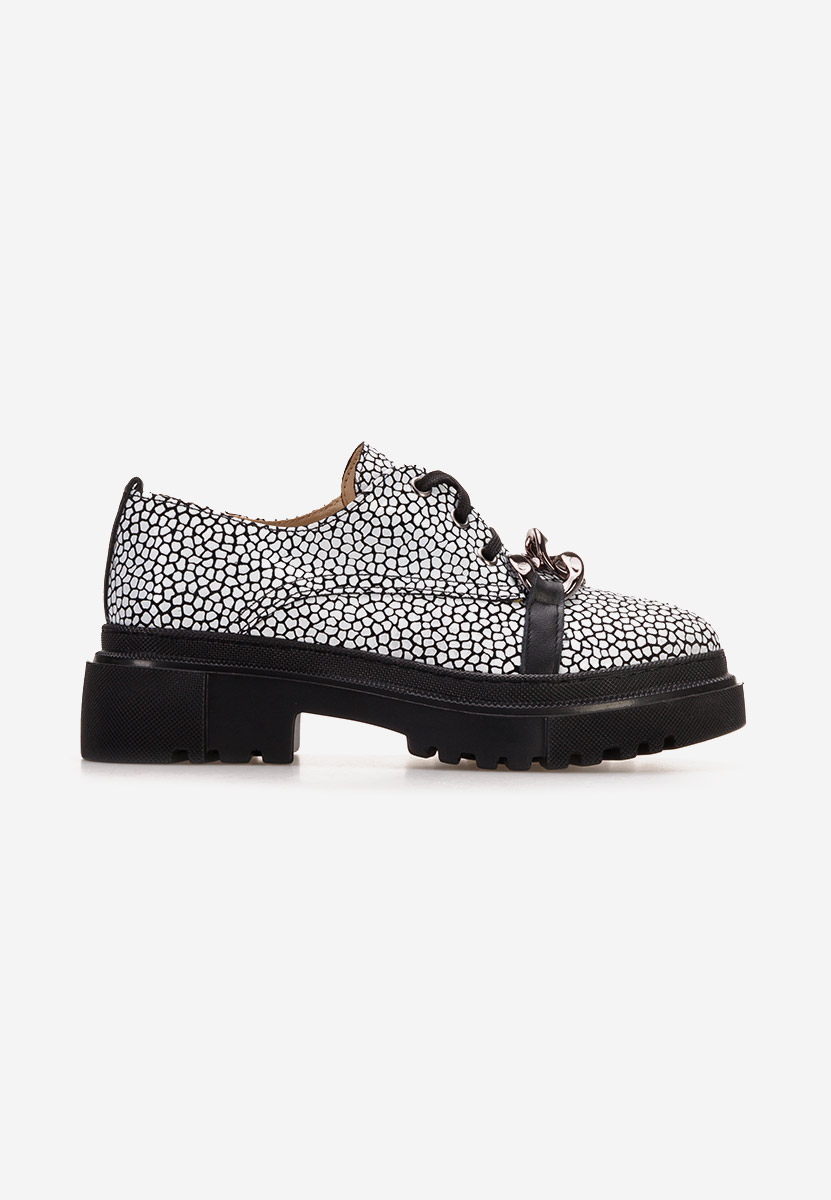 Scarpe basse donna pelle Vorea Bianchi