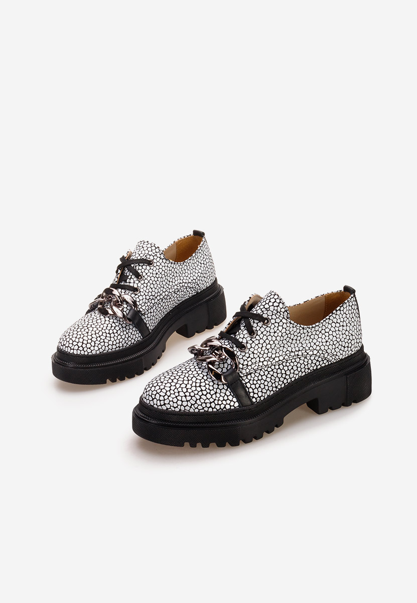Scarpe basse donna pelle Vorea Bianchi
