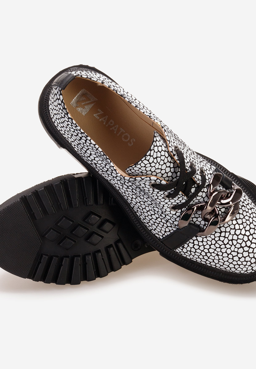Scarpe basse donna pelle Vorea Bianchi
