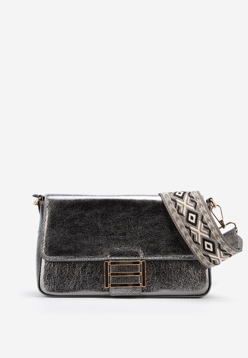 Borsa a spalla Zarina V2 argento