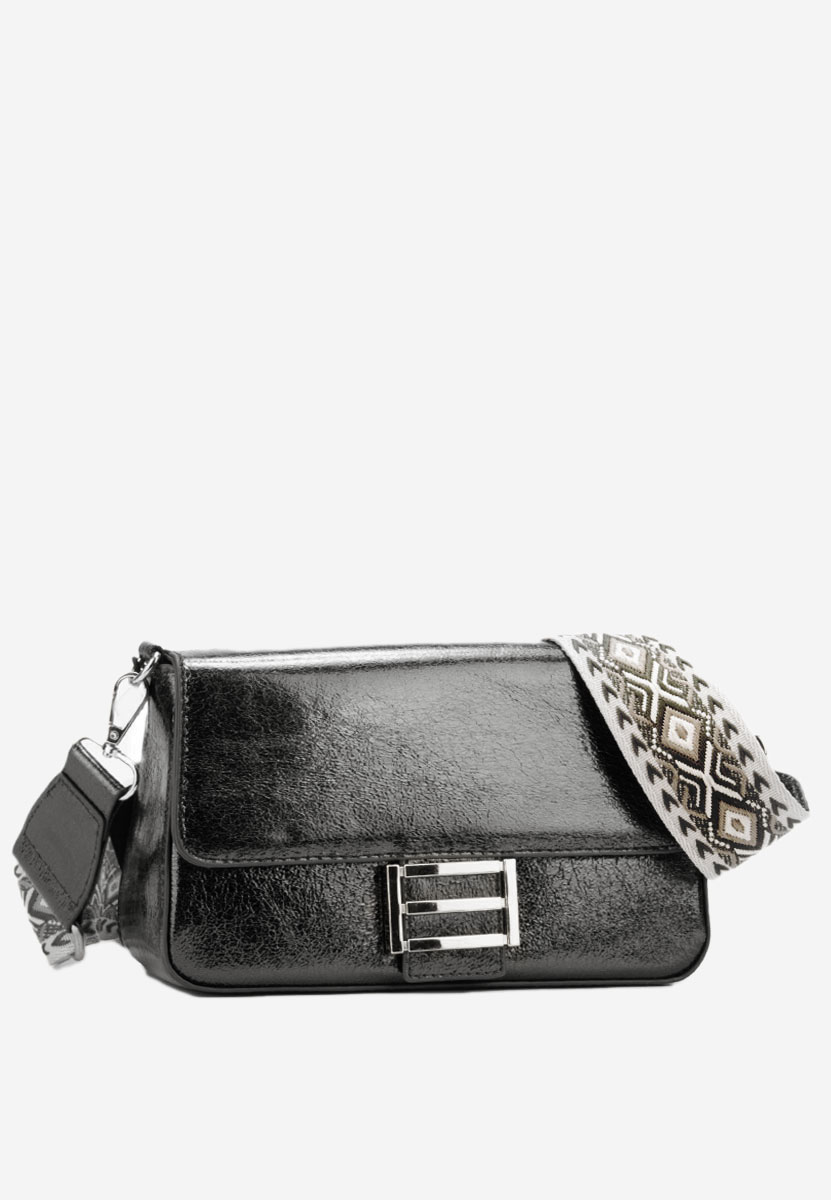 Borsa a spalla Zarina V2 argento