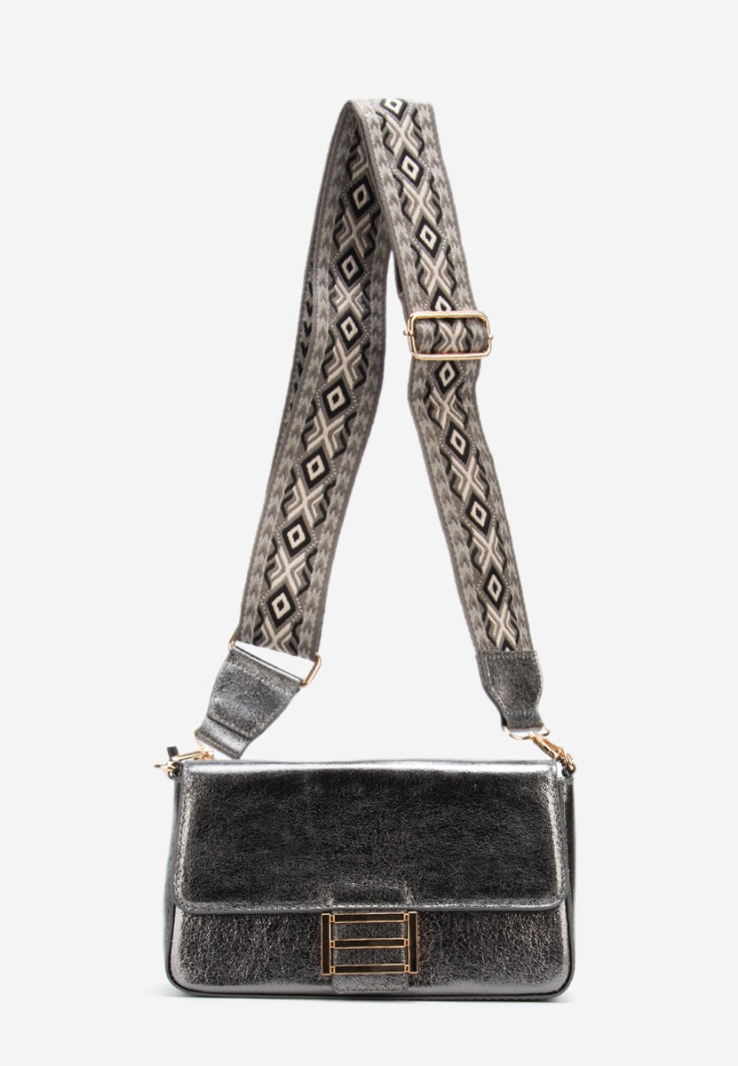 Borsa a spalla Zarina V2 argento