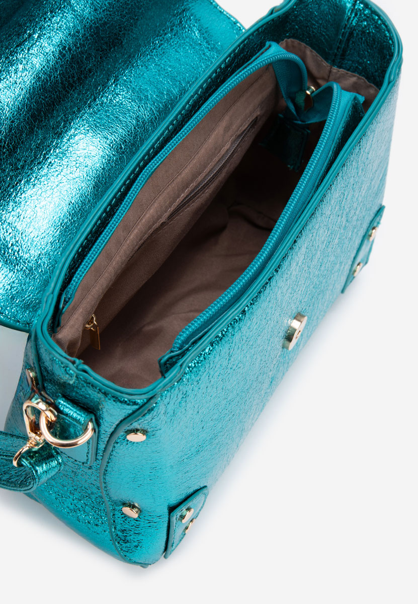 Borsa a mano Aneka turchese