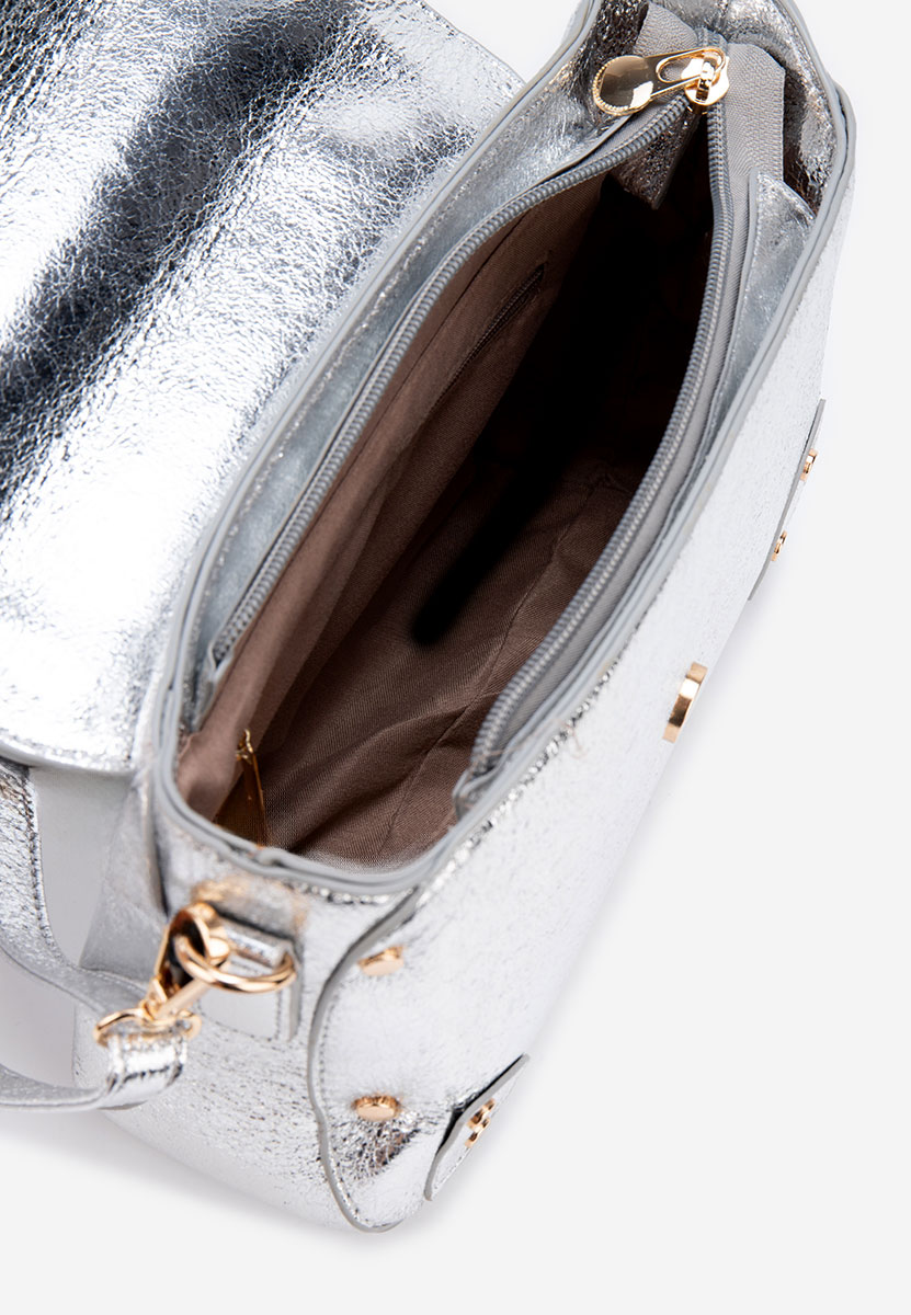 Borsa a mano Aneka argento