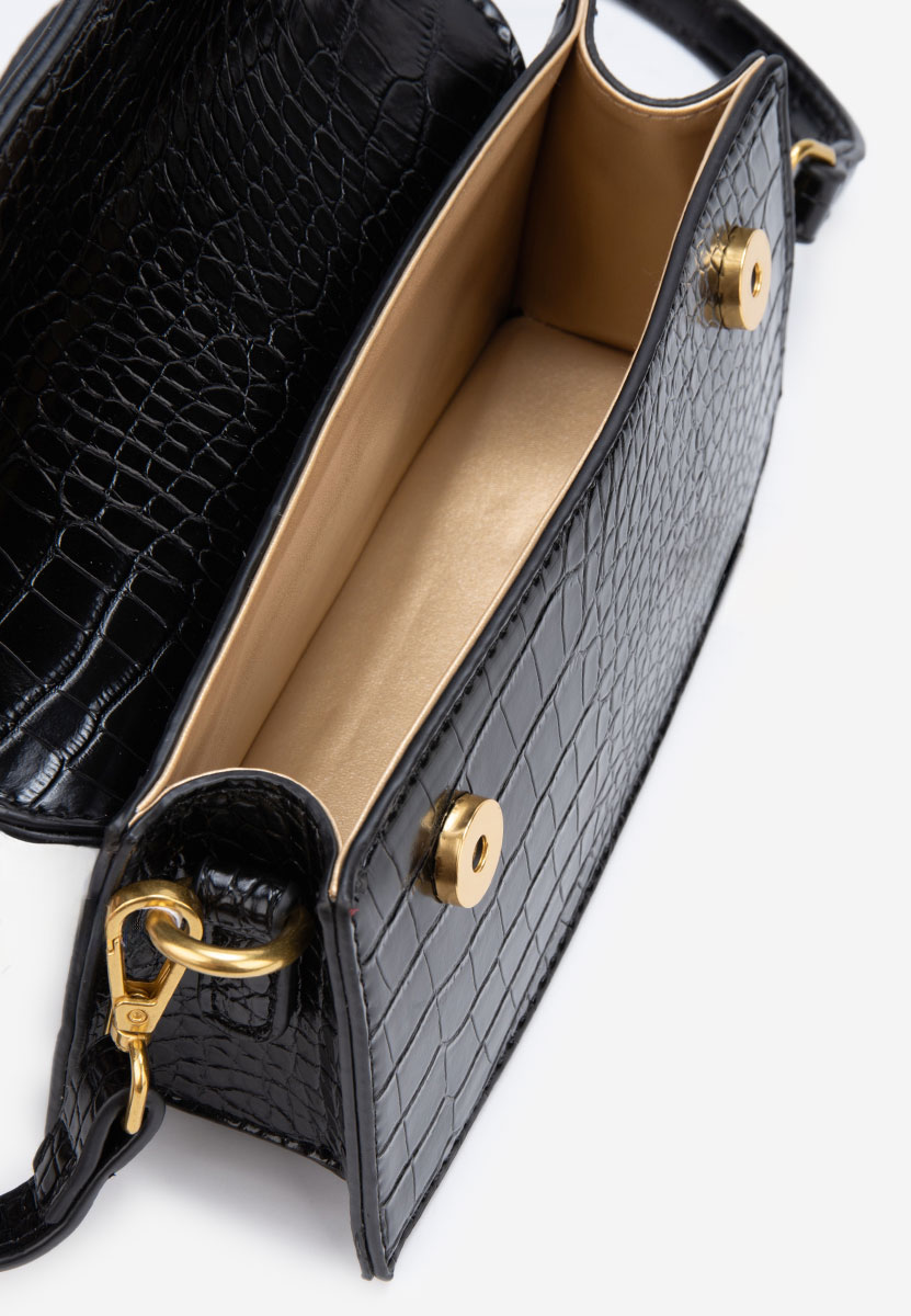 Borsa a mano Lixia nera