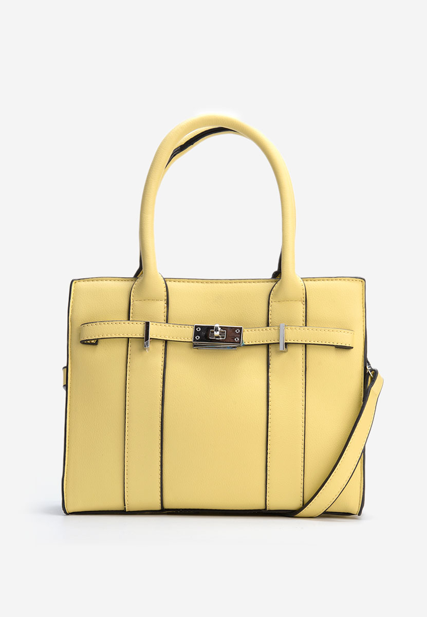 Borsa a mano Yvesa gialla