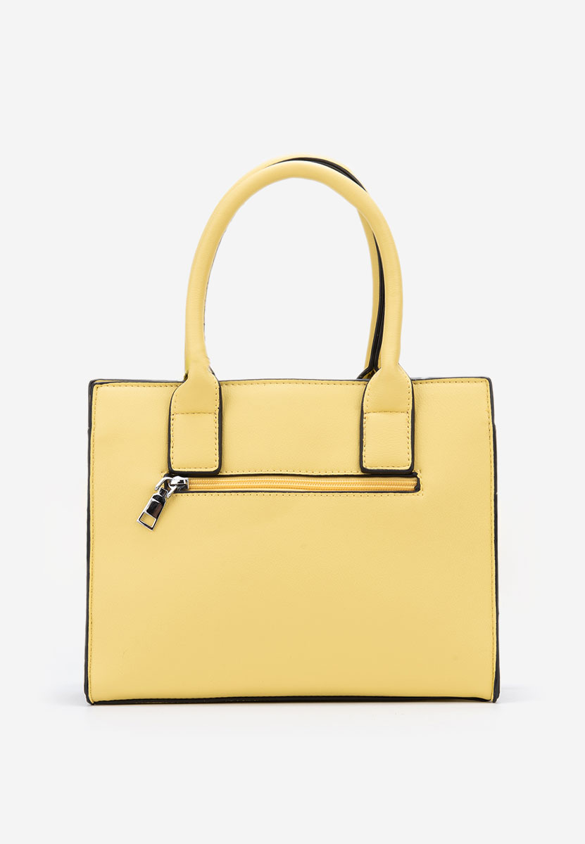 Borsa a mano Yvesa gialla