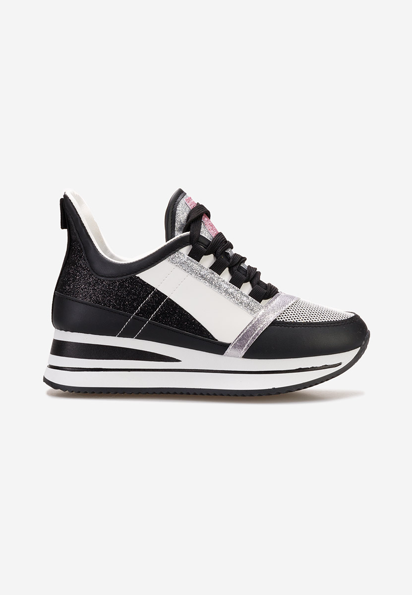 Sneakers con zeppa Tamila nero