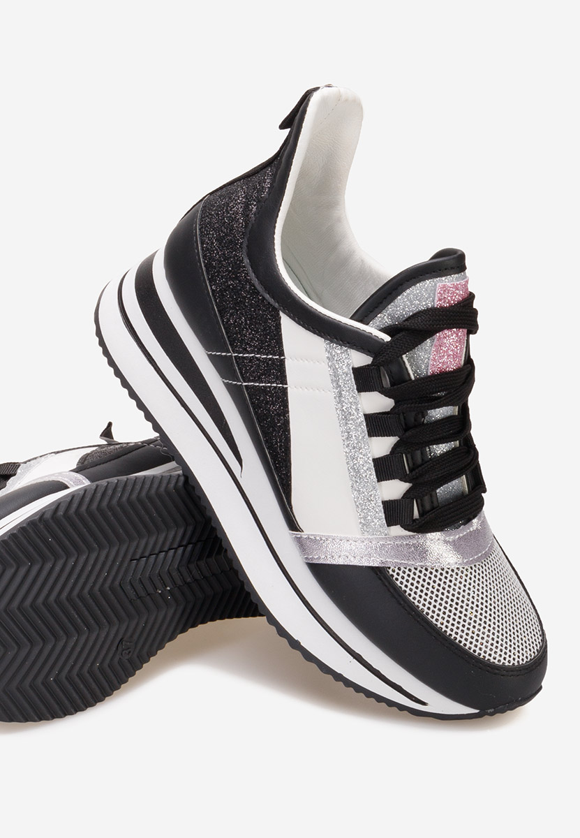 Sneakers con zeppa Tamila nero