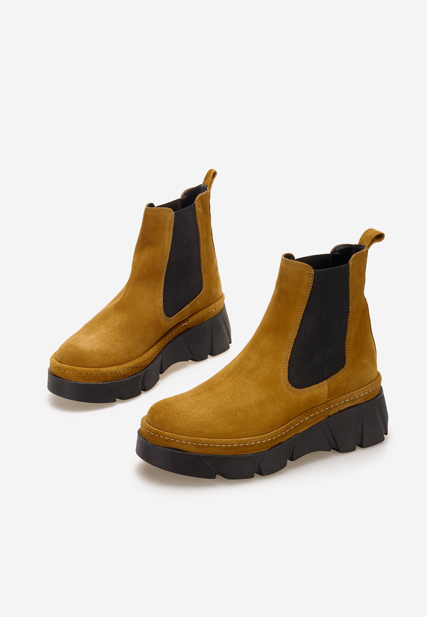 Stivaletto chelsea donna Avelyn V2 Camel