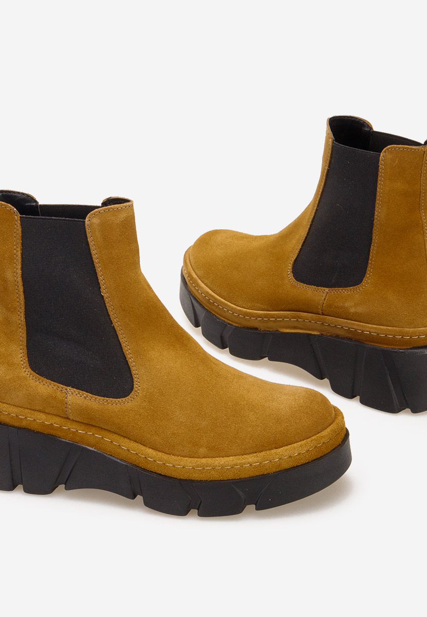 Stivaletto chelsea donna Avelyn V2 Camel