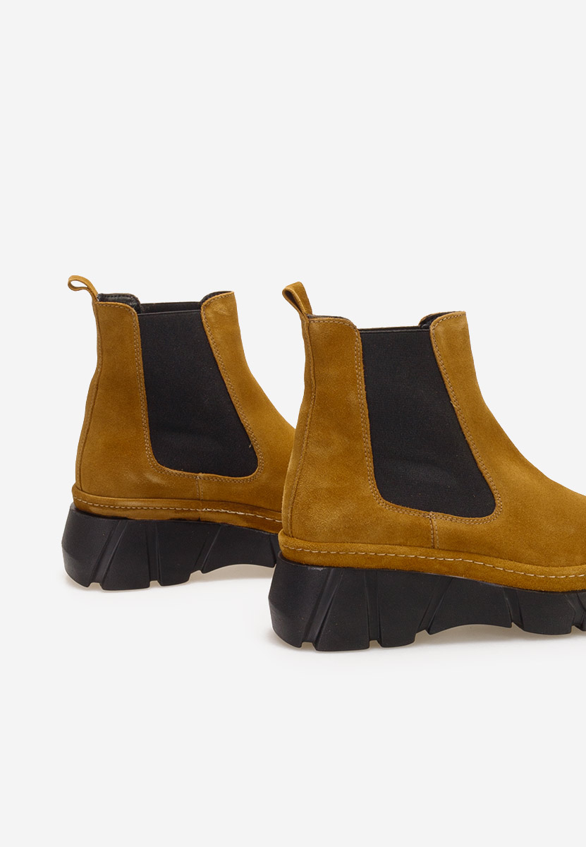 Stivaletto chelsea donna Avelyn V2 Camel
