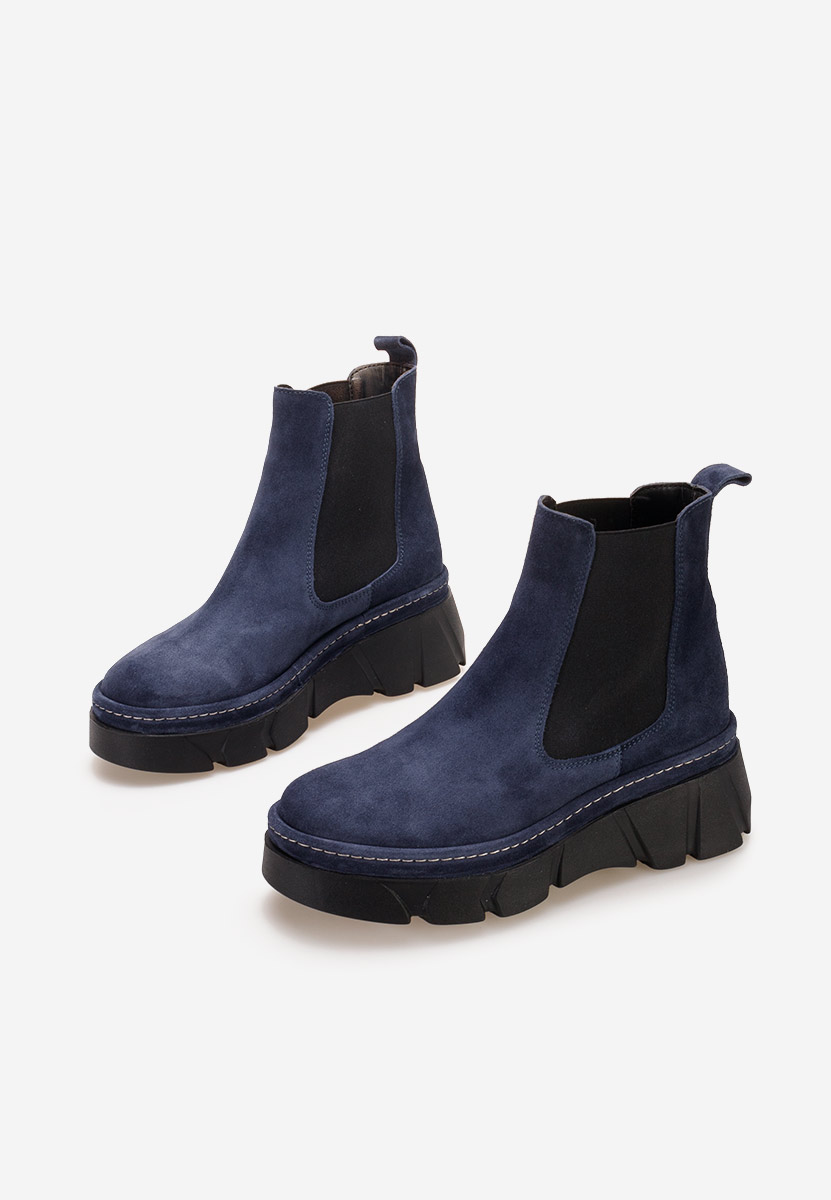 Stivaletto chelsea donna Avelyn V2 blu scuro