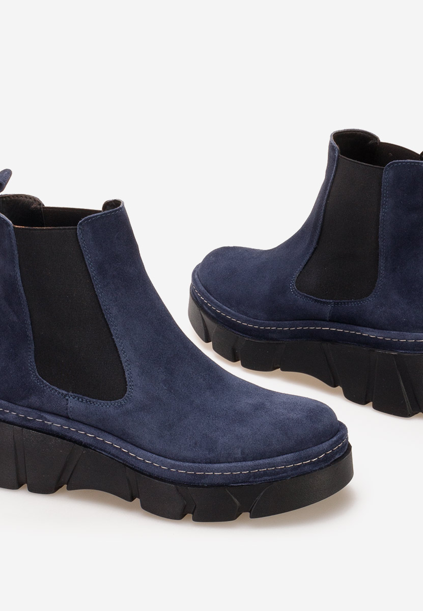 Stivaletto chelsea donna Avelyn V2 blu scuro