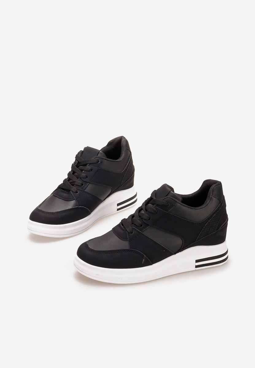 Sneakers con zeppa Kelyna nero