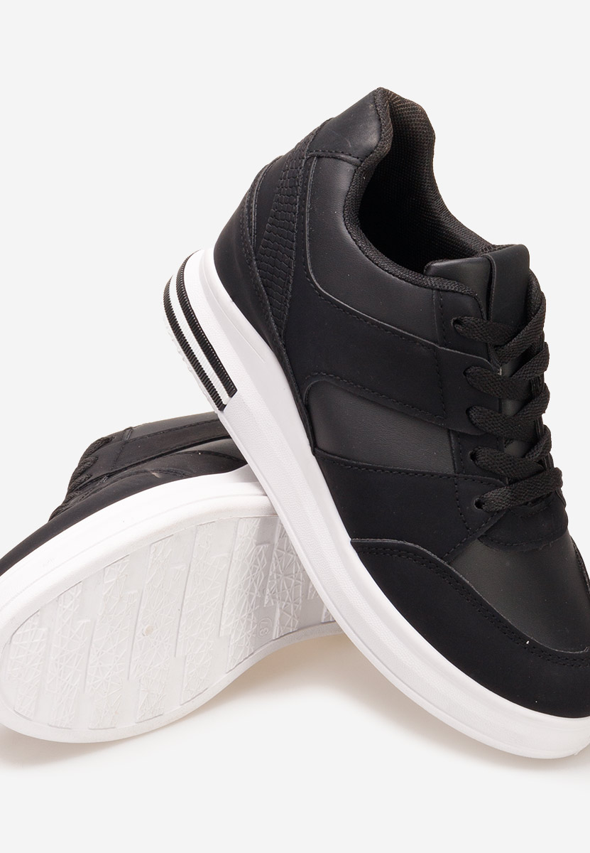 Sneakers con zeppa Kelyna nero
