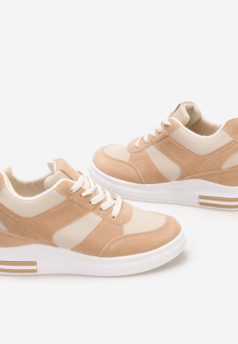Sneakers con zeppa Kelyna cachi