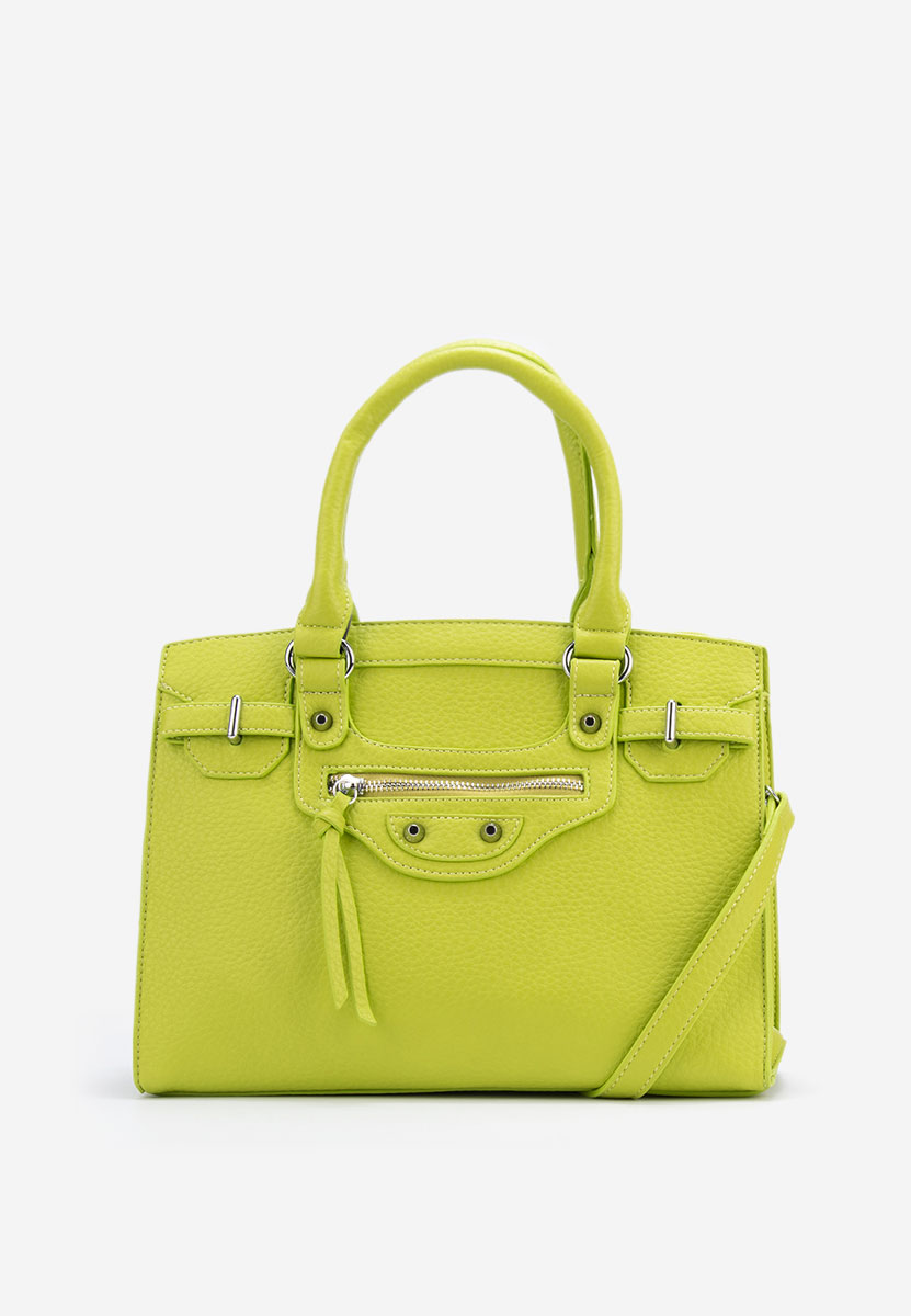 Borsa a mano Lentia verde