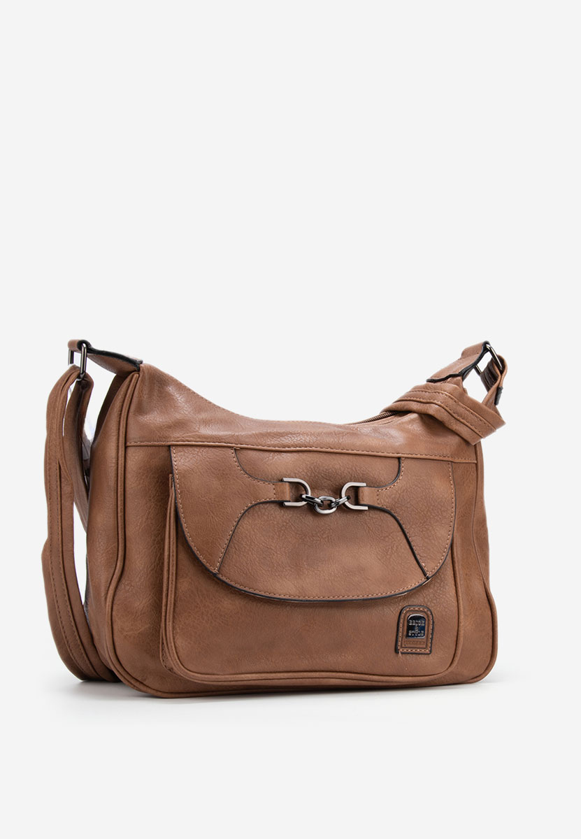 Borsa a spalla Vesola cachi