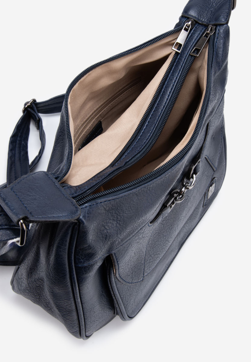 Borsa a spalla Vesola blu marine