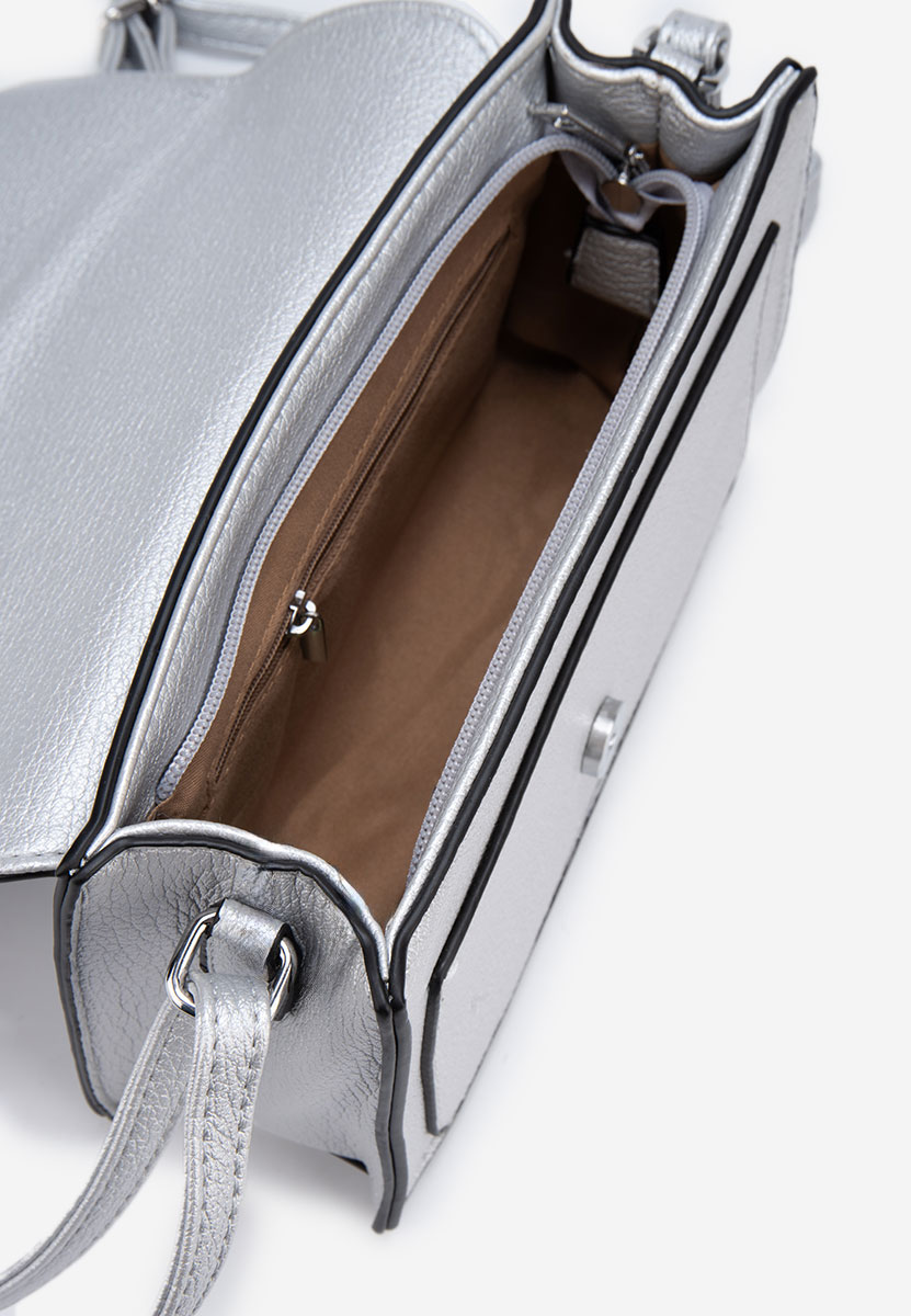 Clutch Harviana argento