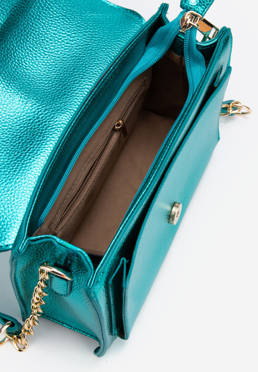 Pochette Whisper turchese