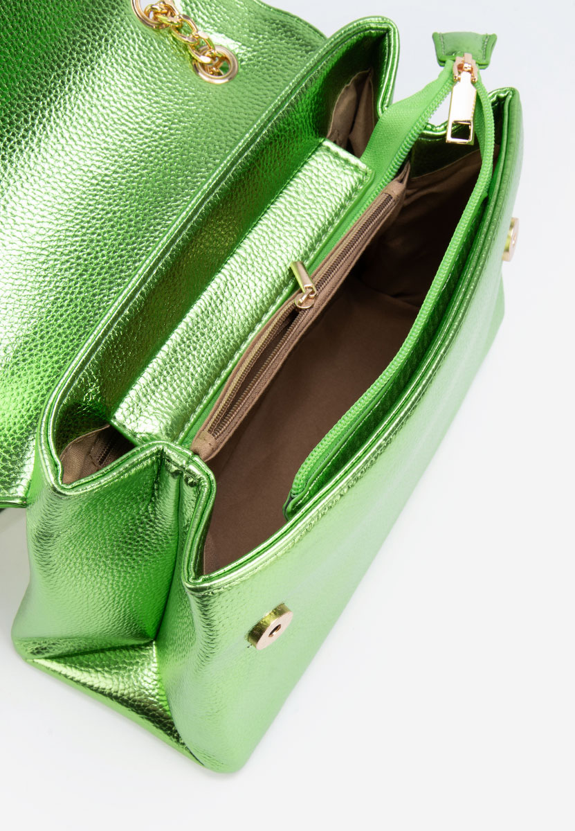 Borsa a spalla Opal verde