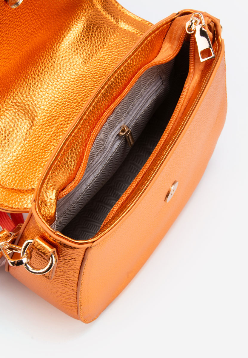 Borsa a spalla Julima arancione