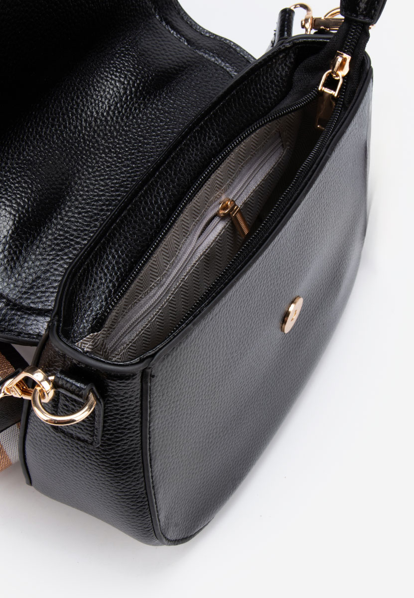 Borsa a spalla Julima nera
