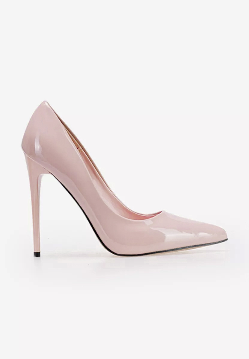 Décolleté in vernice Antella B beige