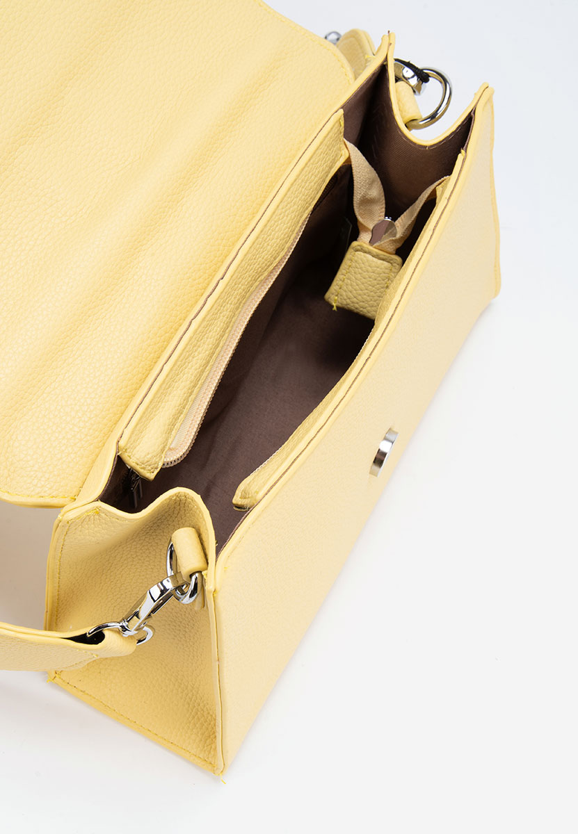 Borsa a spalla Exalt gialla