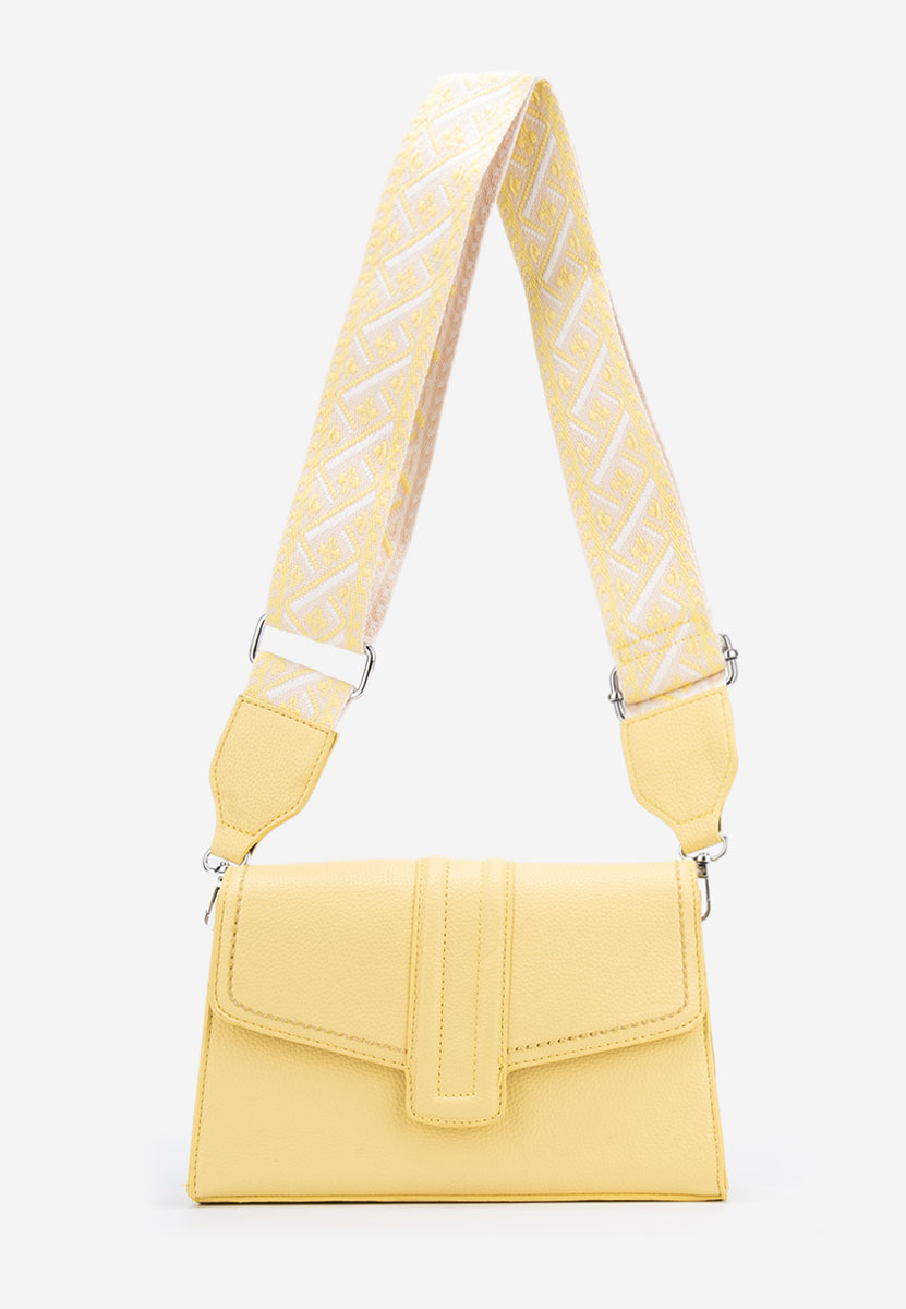 Borsa a spalla Exalt gialla