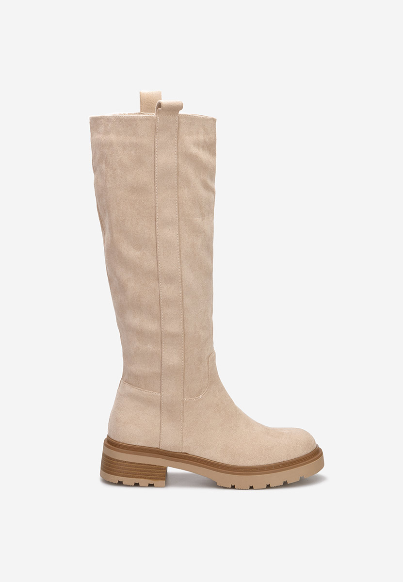 Stivali bassi donna Arisana beige