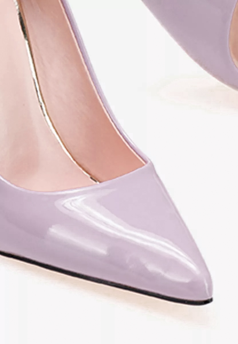 Décolleté in vernice Antella B viola