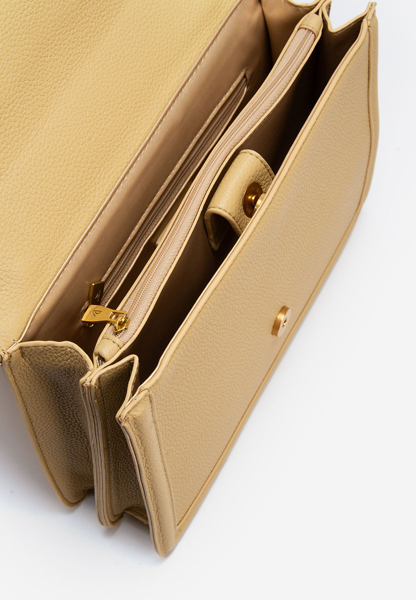 Borsa a spalla Lorynda gialla
