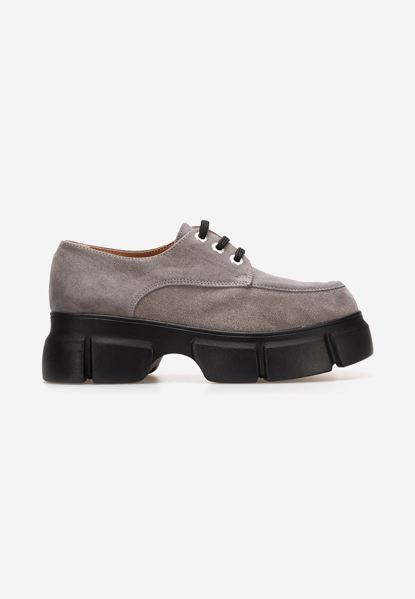Scarpe con plateau Catarina Grigio