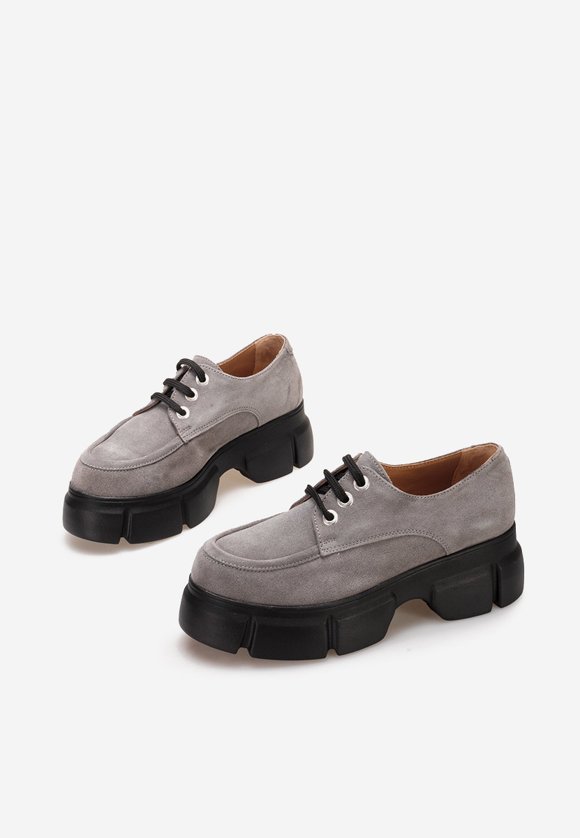Scarpe con plateau Catarina Grigio