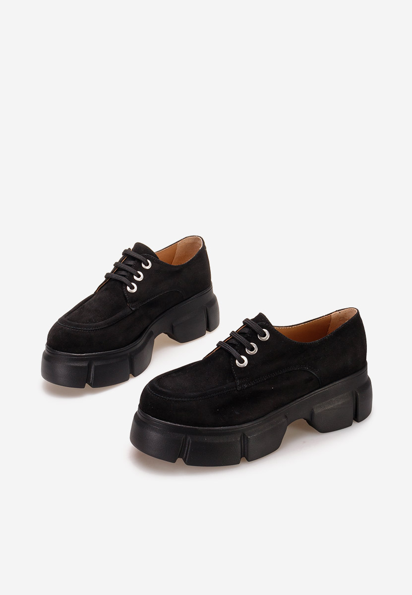 Scarpe basse donna pelle Catarina Nero