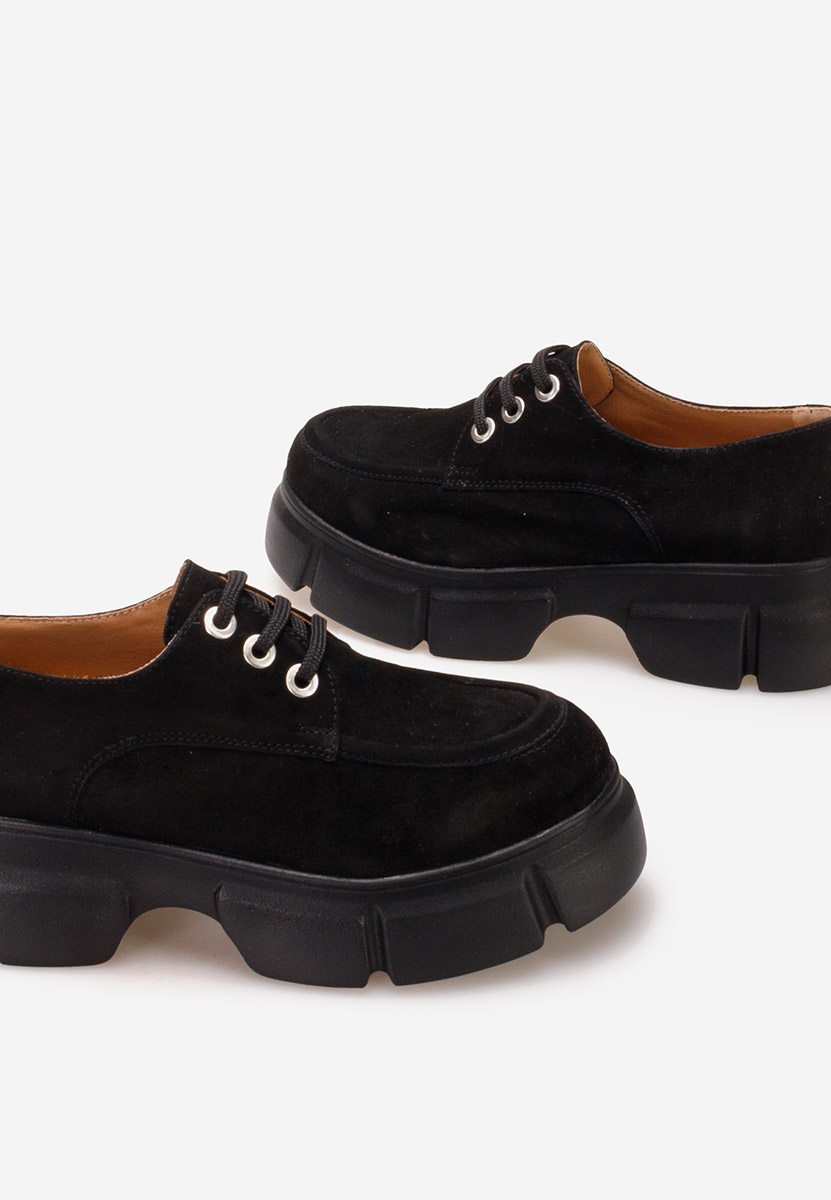 Scarpe basse donna pelle Catarina Nero