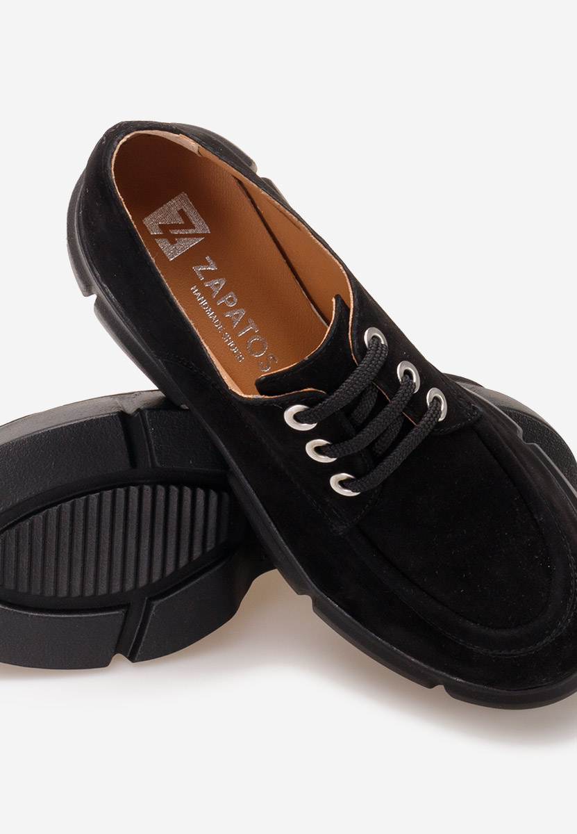 Scarpe basse donna pelle Catarina Nero