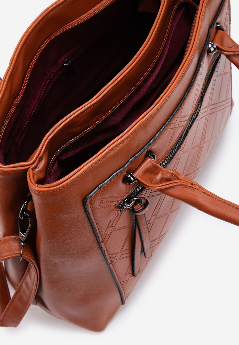 Borsa a mano Ondina marrone