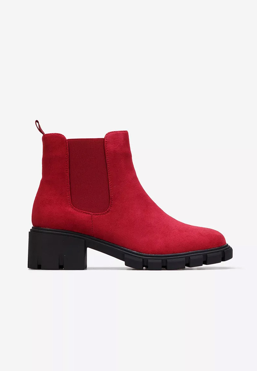 Stivaletti donna rosso Alyona