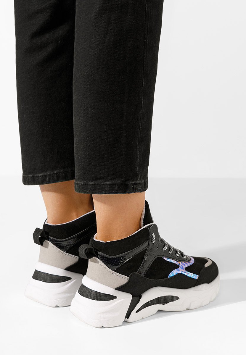 Sneakers donna nero Alicante D2