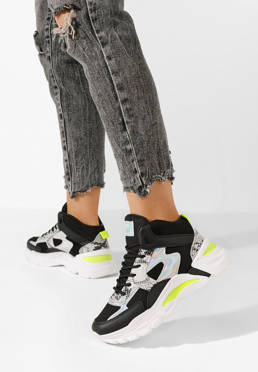 Sneakers donna nero Estera D2
