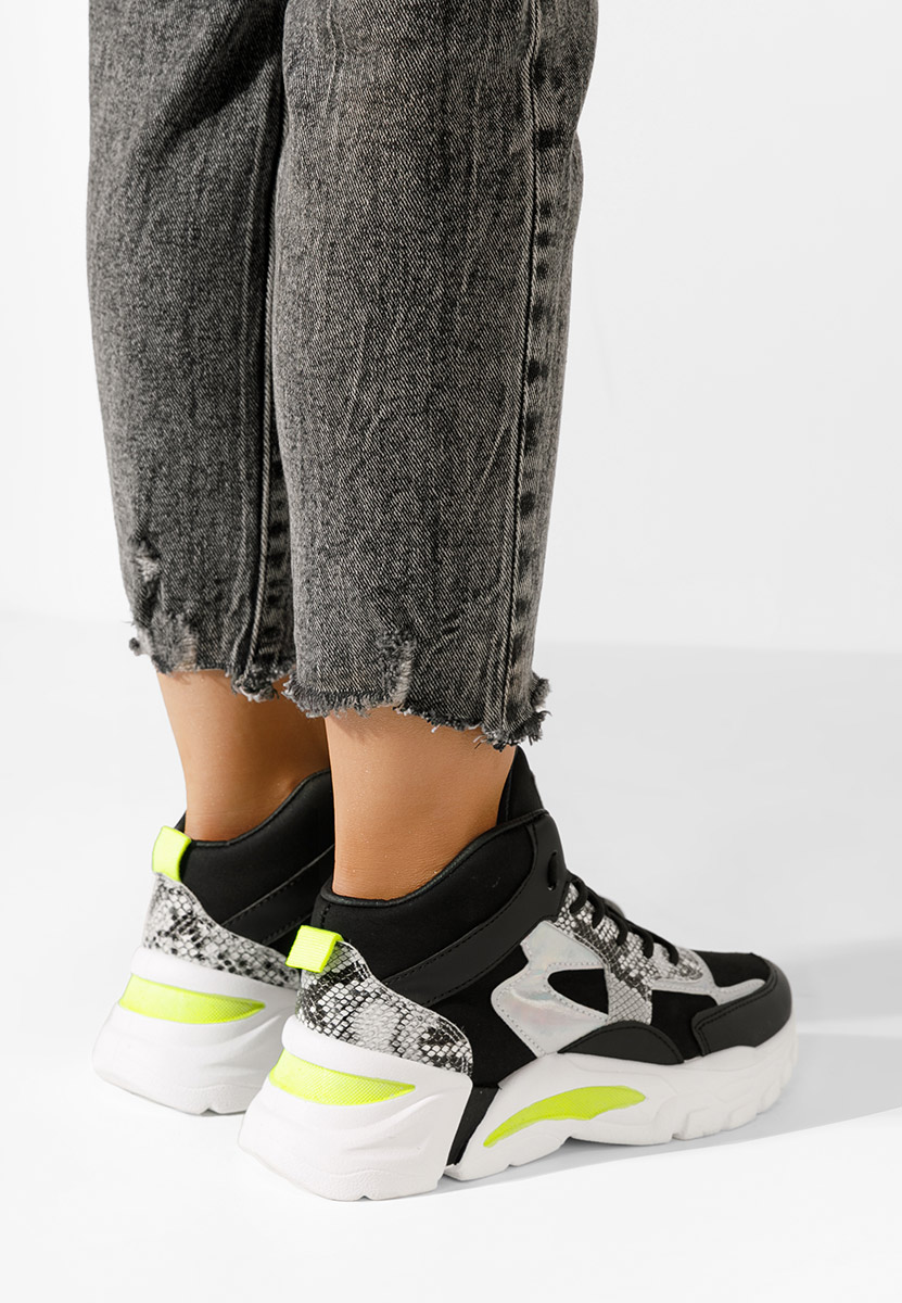 Sneakers donna nero Estera D2