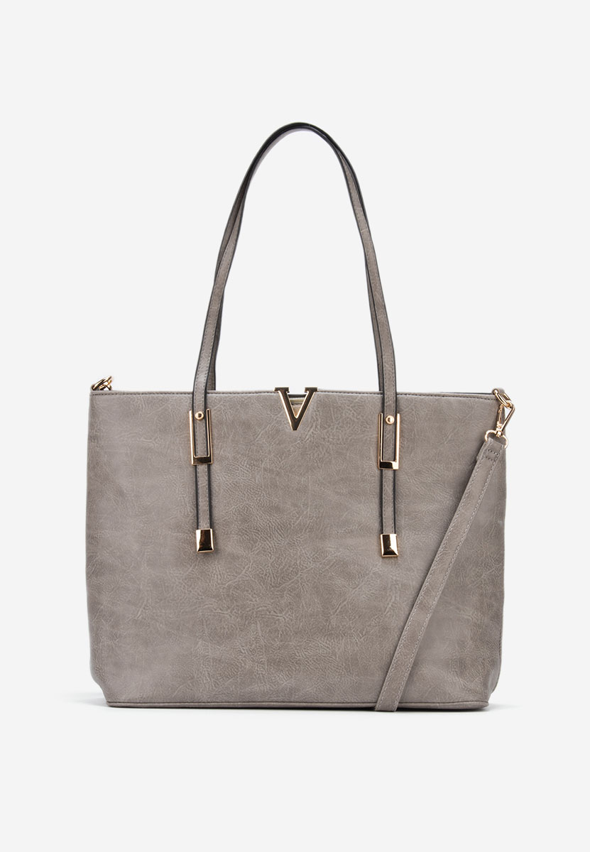 Borsa a spalla Sherina grigio