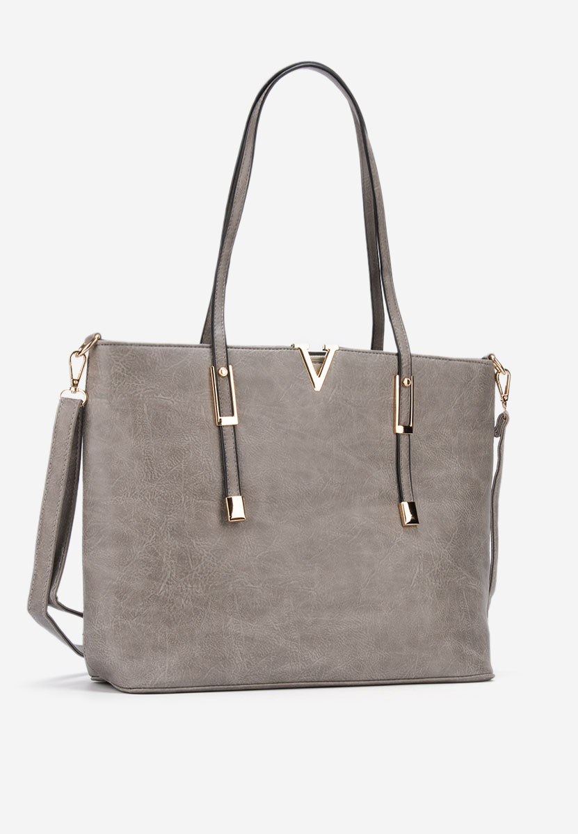 Borsa a spalla Sherina grigio