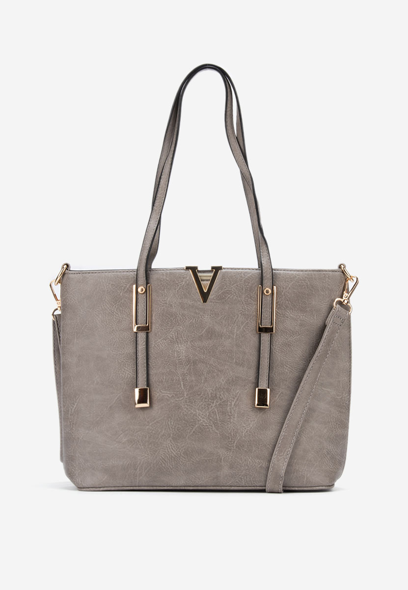 Borsa a spalla Alison grigio