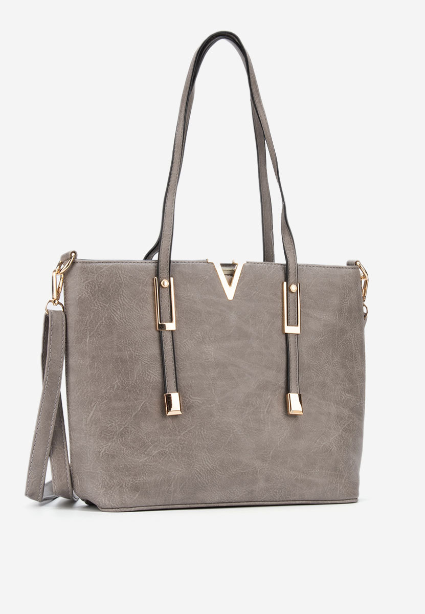 Borsa a spalla Alison grigio